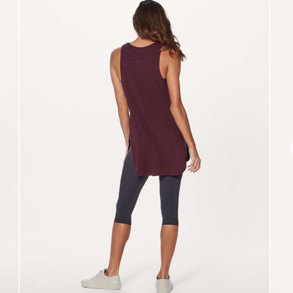 Lululemon Side Story Tank Garnet Reg Women’s 6 - Picture 3 of 7